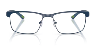 Armani Exchange Hombre – Armazón metalico, azul oscuro mate, con