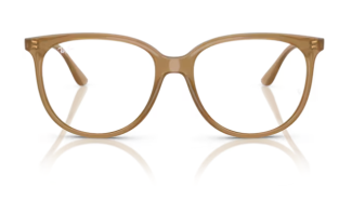 Ray-Ban Mujer – Armazón inyectado, marrón claro ópalo