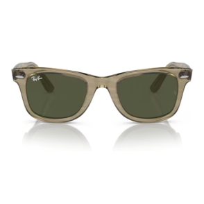 Ray-Ban Unisex – Armazón acetato, Photo gris con rayas.