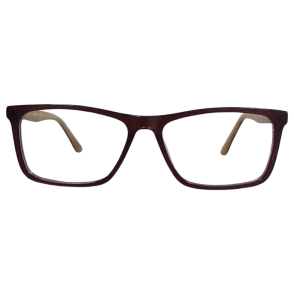 New Jazz Aro Unisex – Armazón de acetato, Marron claro