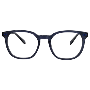 On Deck Hombre – Armazón de acetato, azul marino traslúcido